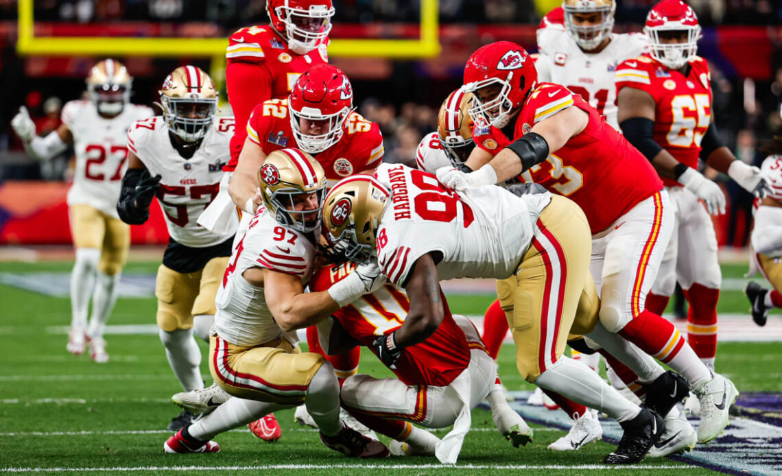 San Francisco 49ers vs. Kansas City Chiefs Game Images (Super Bowl LVIII)