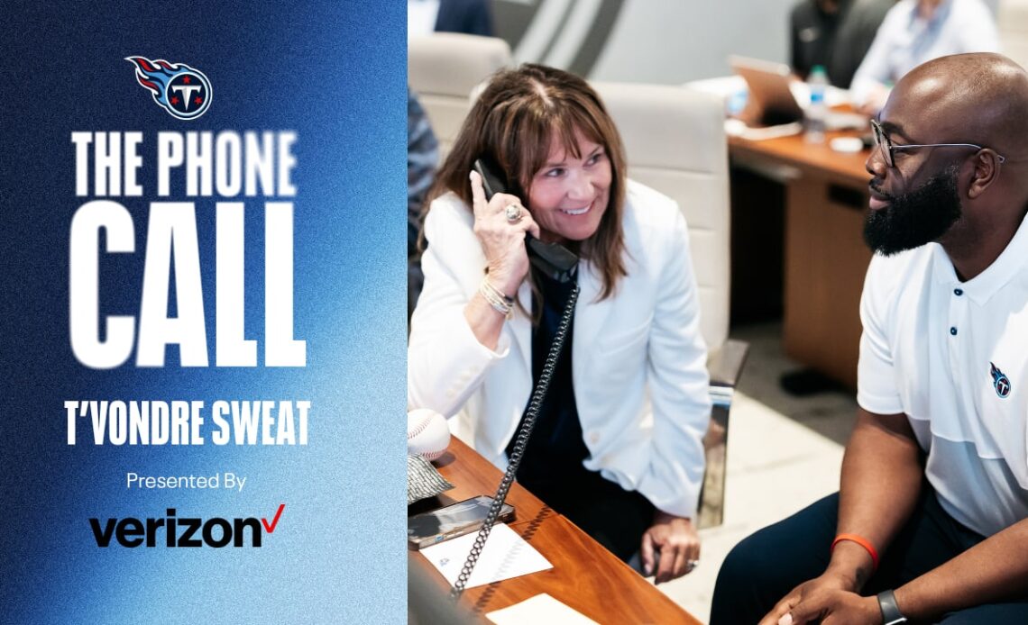 T'Vondre Sweat Draft Phone Call | 2024 Draft