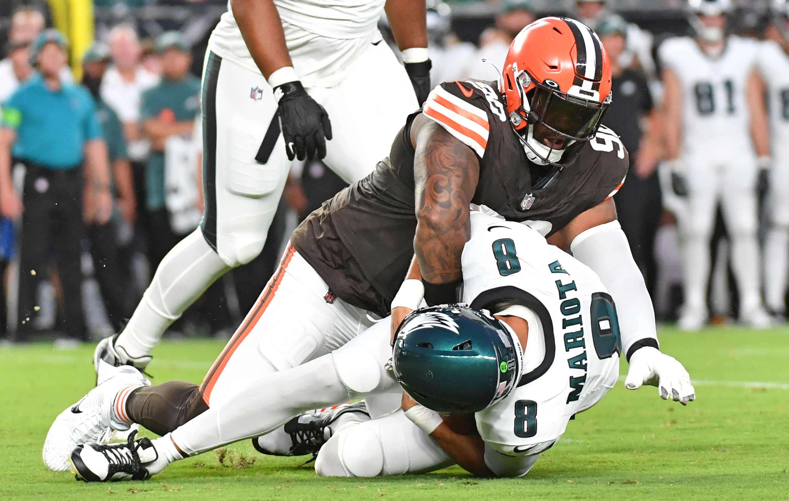 Browns Cowboys Eagles