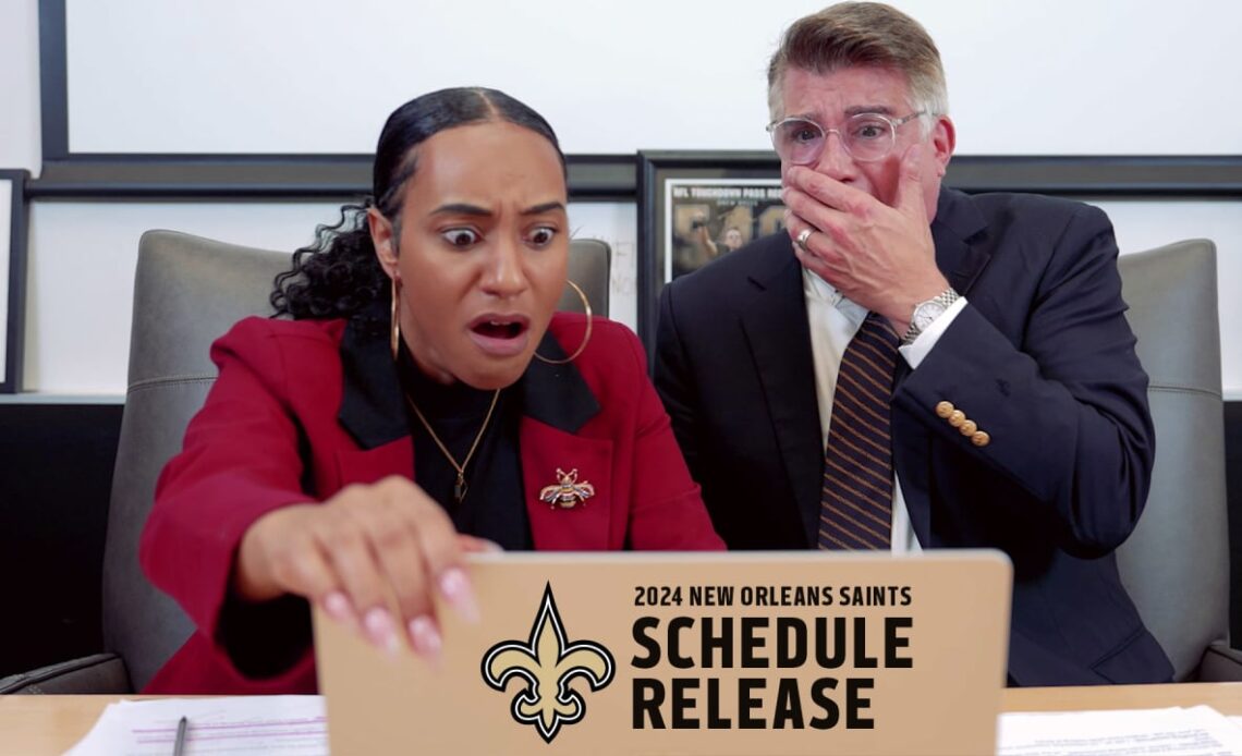 2024 New Orleans Saints Schedule Release video