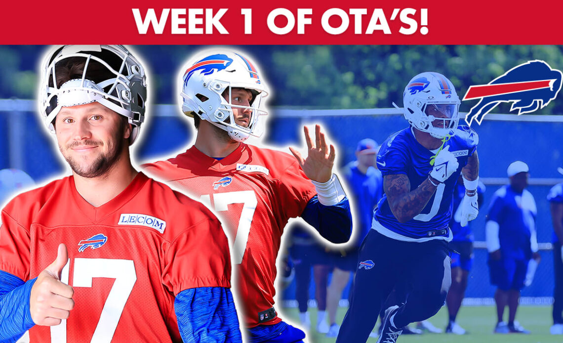 Buffalo Bills OTA: Week 1! | Behind The Scenes