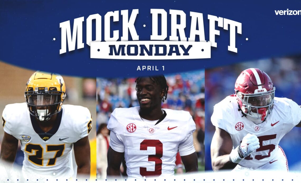 Colts 2024 NFL Mock Draft Monday: April 1, as pro days wind down