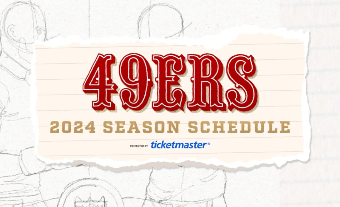 Drawing the Niners: Schedule Release Edition