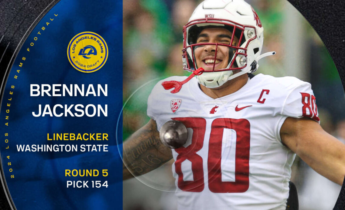 PHOTOS: Meet new Rams LB Brennan Jackson