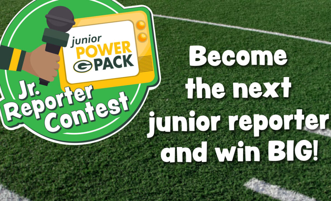 Packers seeking submissions for 2024 Junior Reporter Contest