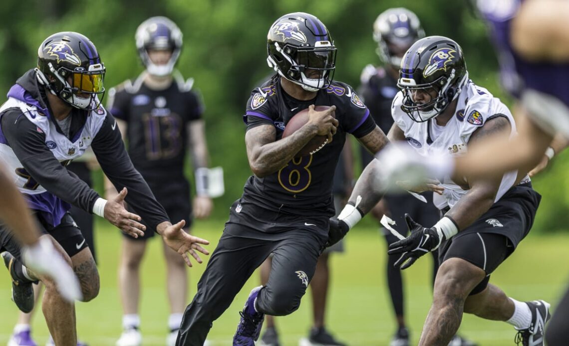 Photos From Day 2 of Ravens OTAs