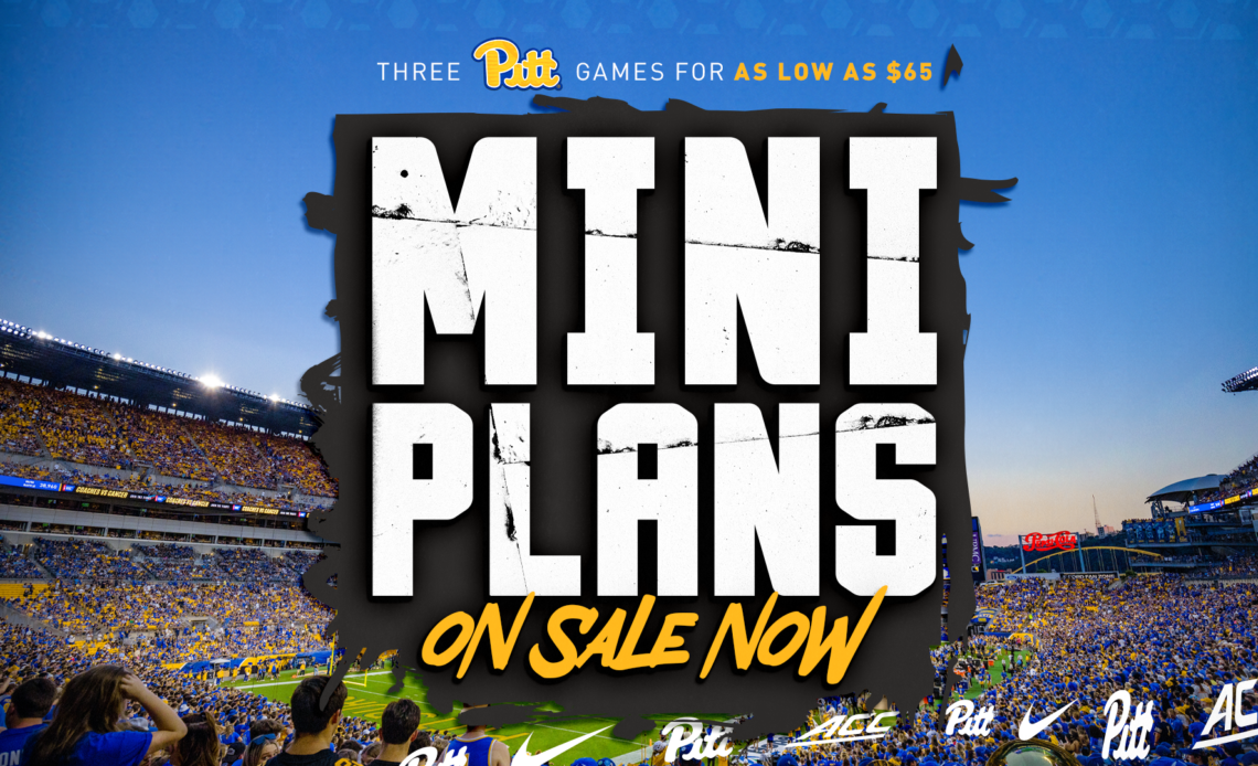 Pitt Football Ticket Mini-Plans Now on Sale