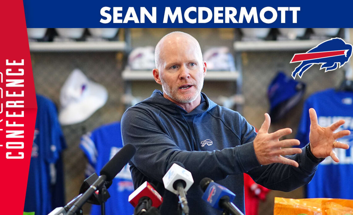 Sean McDermott: "Help Build Awareness" | Buffalo Bills