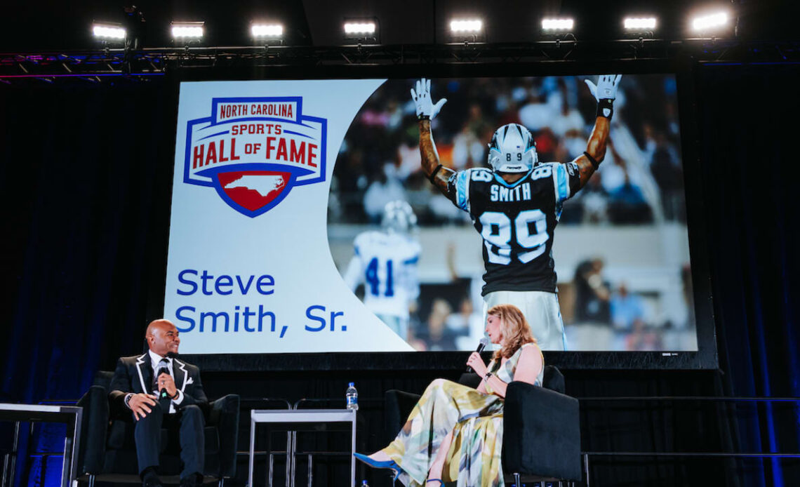 Steve Smith Sr.'s North Carolina Sports Hall of Fame speech