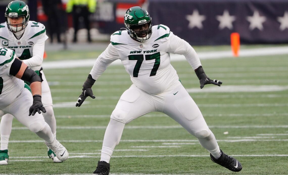 Would Eagles try Mekhi Becton at guard? Uncertainty at position gives former first-round pick shot to play