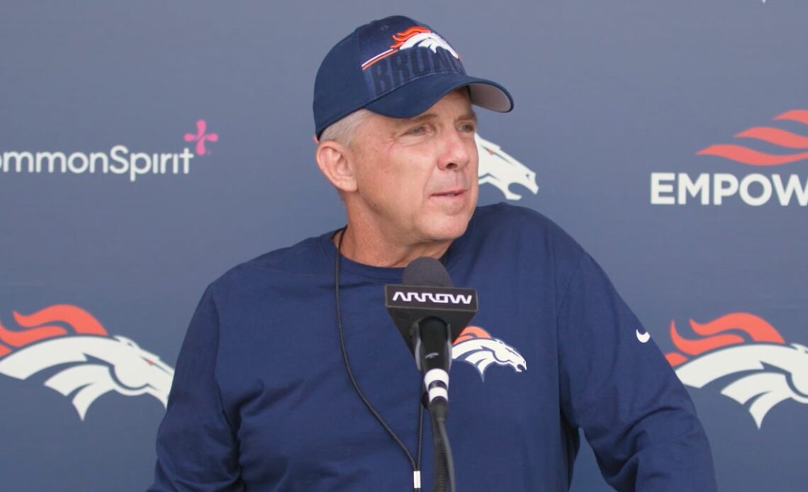 HC Sean Payton on OTAs: 'It's the beginning and start of building a foundation'