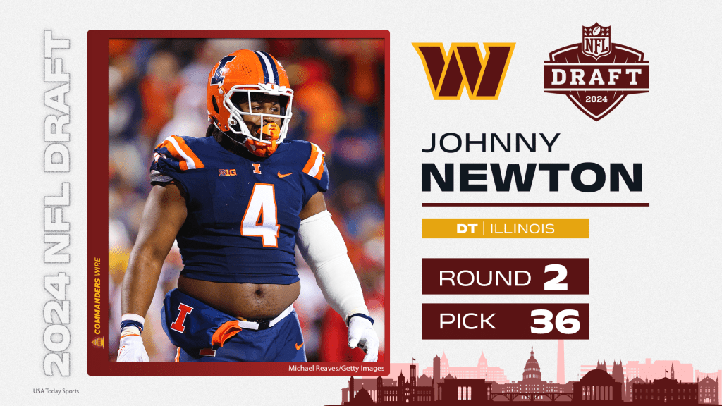 Washington Commanders sign 2nd-round pick DT Johnny Newton