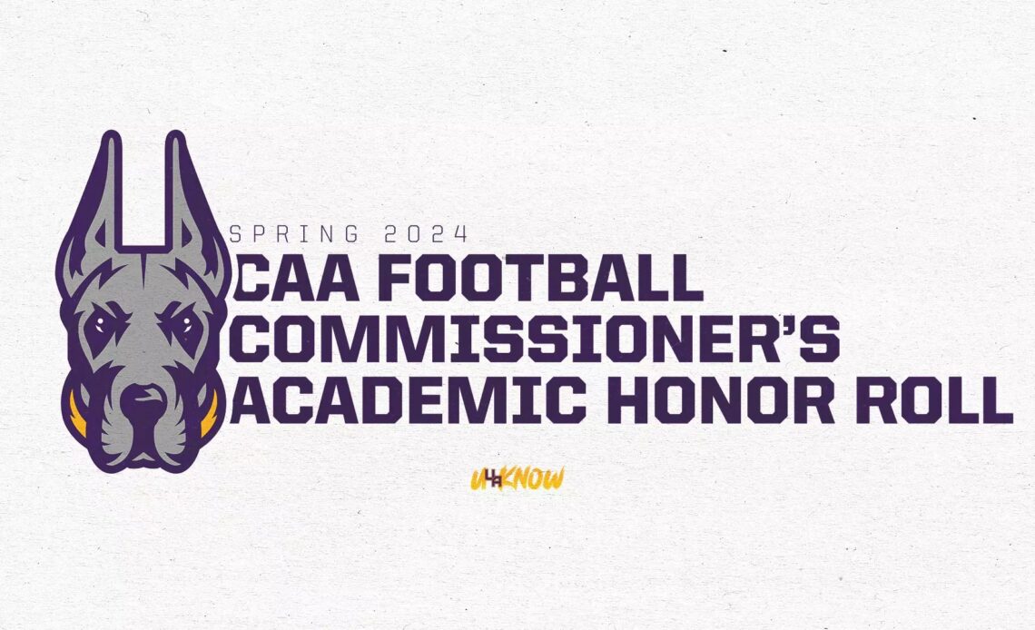 43 Football Student-Athletes Named to Spring CAA Commissioner’s Academic Honor Roll