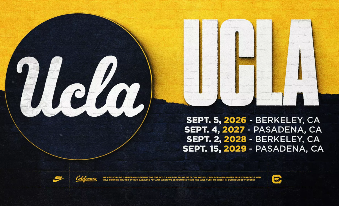 Cal, UCLA Schedule 4 Games From 2026-29