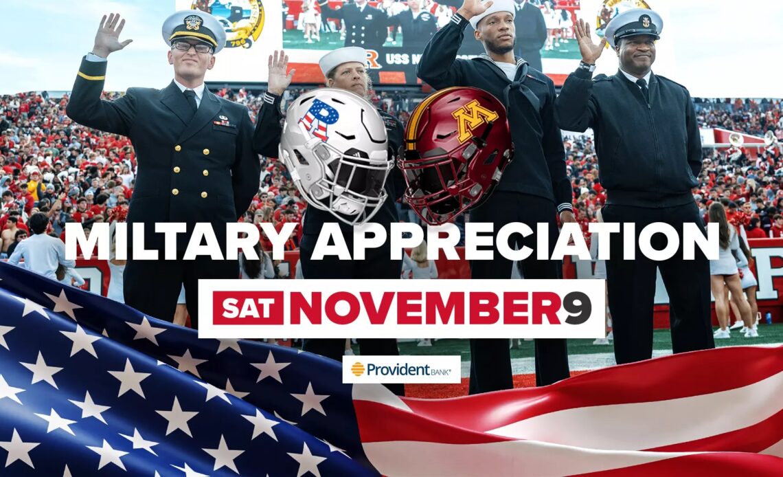 Military Appreciation: Nov. 9 vs. Minnesota