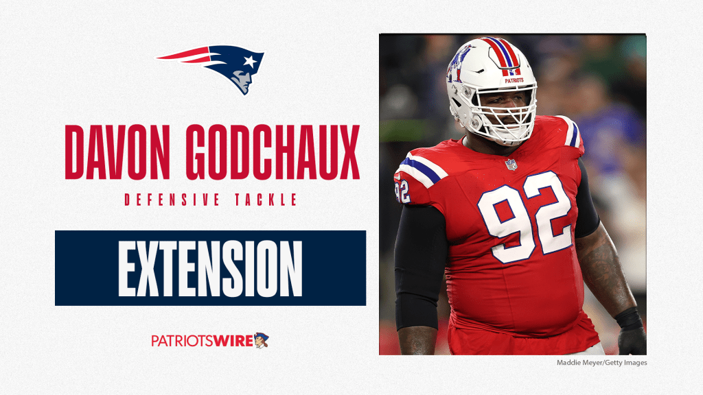 DT Davon Godchaux agrees to two-year extension with Patriots