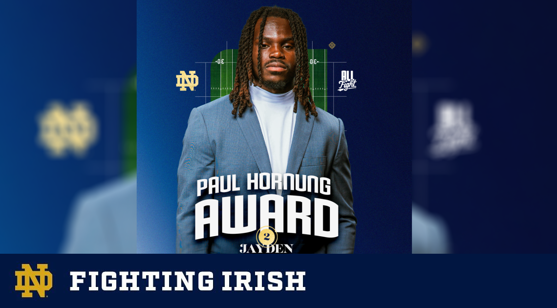 Harrison Earns 2024 Paul Hornung Award Watch List Selection