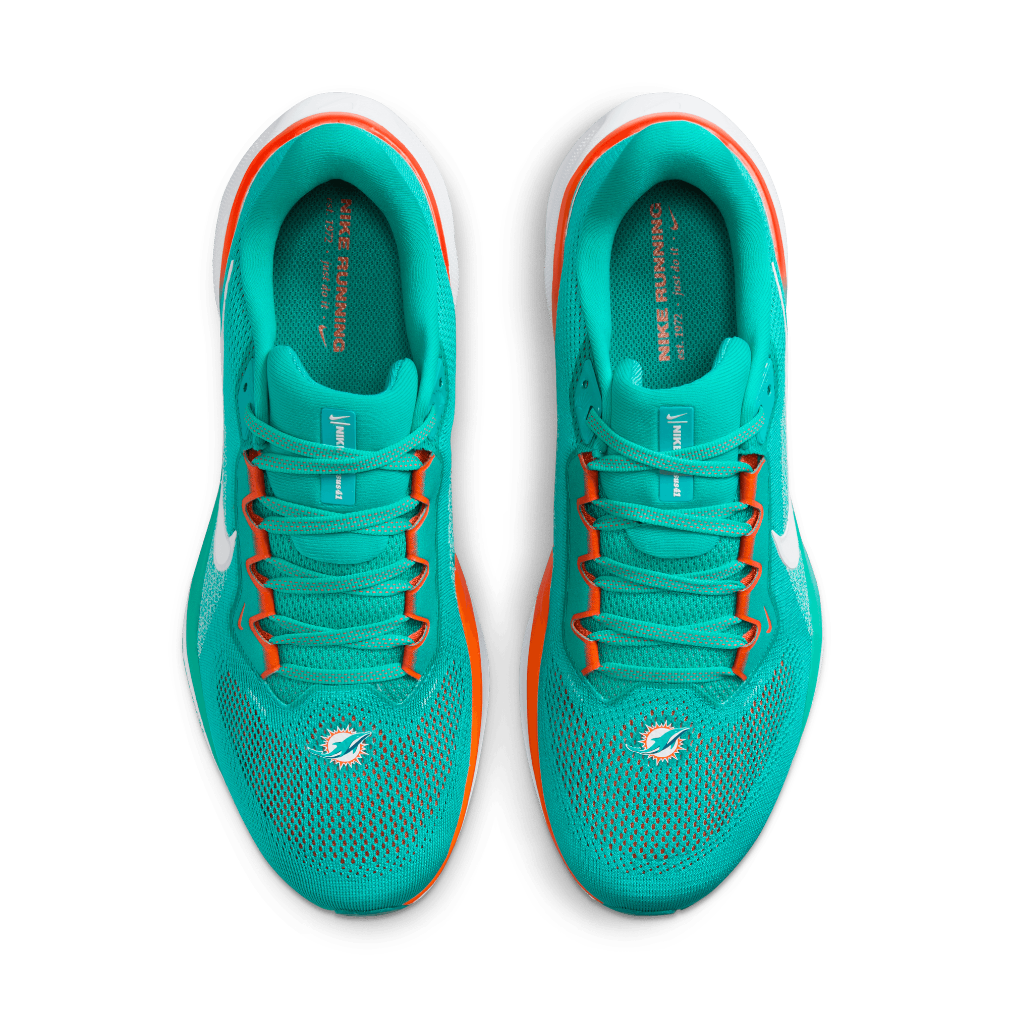 Miami Dolphins 2024 Nike Air Zoom Pegasus 41 running shoe