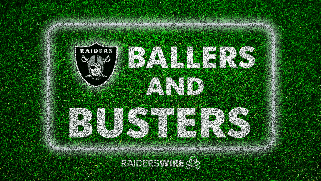 Busters for Raiders Week 1 loss to Chargers