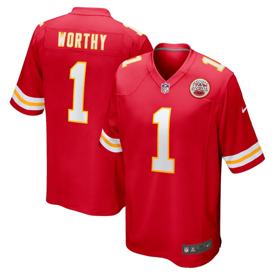 Xavier Worthy Kansas City Chiefs jersey