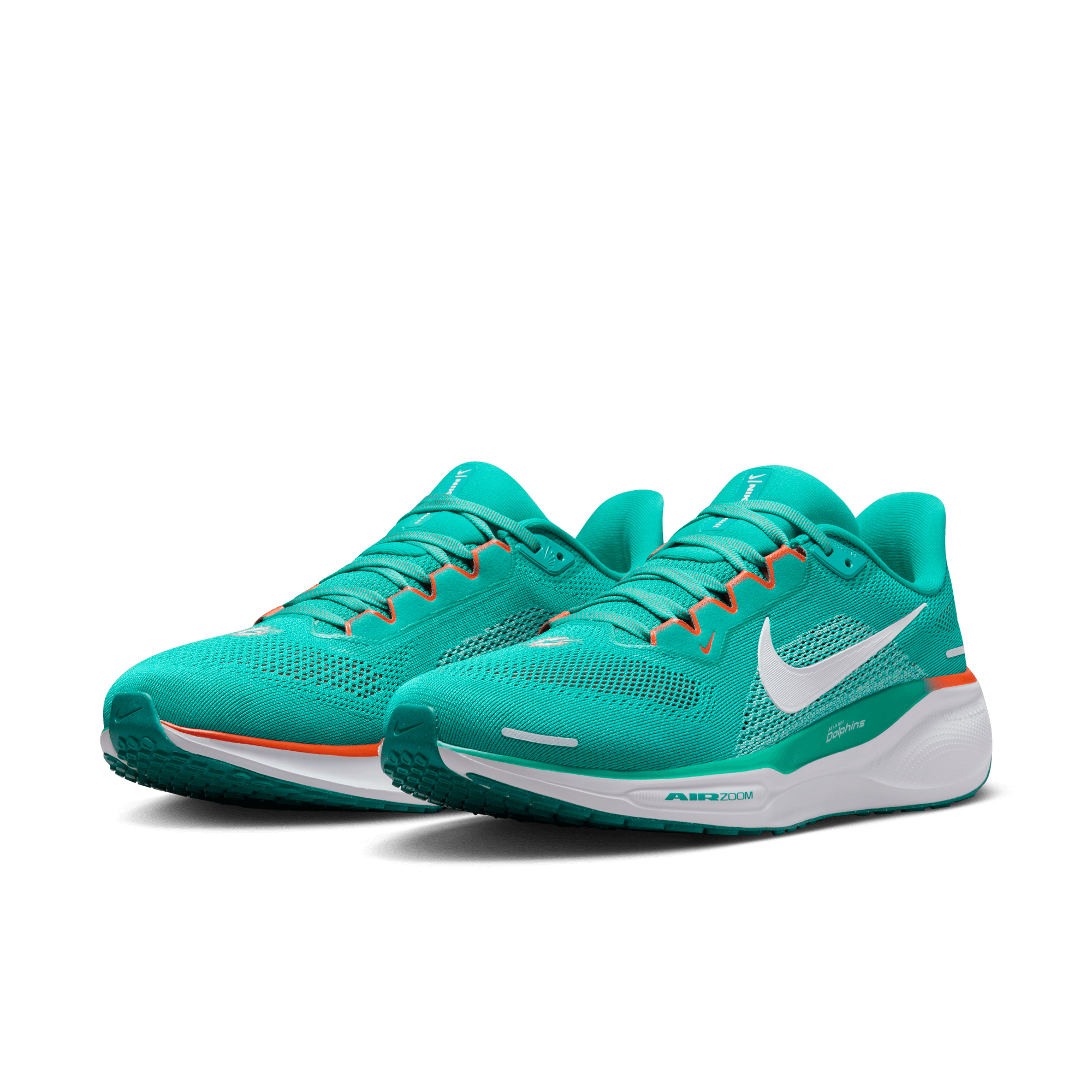 Miami Dolphins 2024 Nike Air Zoom Pegasus 41 running shoe