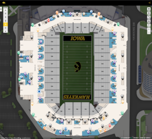 Kinnick Stadium Maps – University of Iowa Athletics