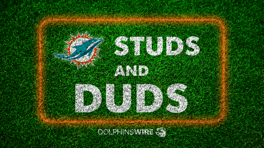 Studs and duds in Dolphins' 15-10 win vs. Patriots in Week 5