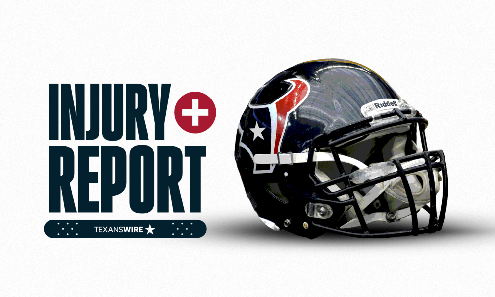 Texans vs. Patriots, Week 6 injury report: Wednesday