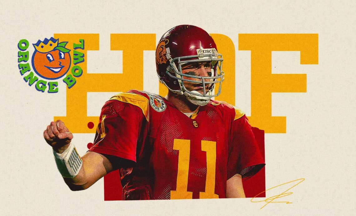 USC Heisman Trophy Winner Matt Leinart Inducted into Orange Bowl Hall of Fame