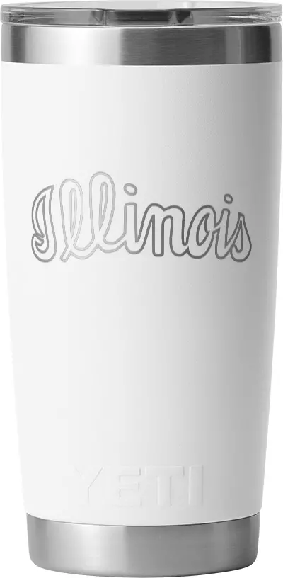 Illinois Script Yeti Tumbler